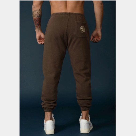 YOUNGLA 233 THE IMMORTAL JOGGERS, COLOR: BROWN WASHED - Picture 2 of 5
